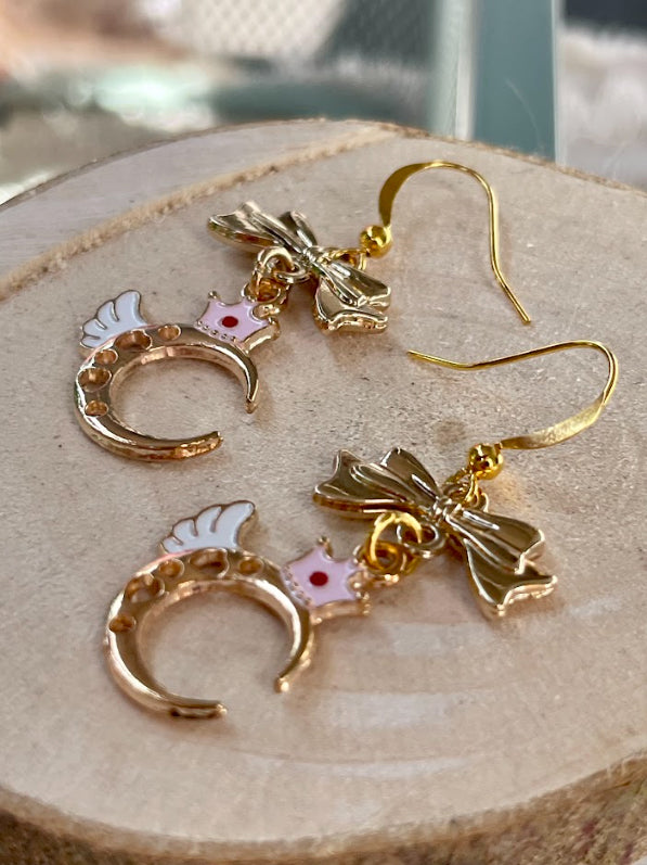 Kette "Mondtropfen" • Gold I Bronze