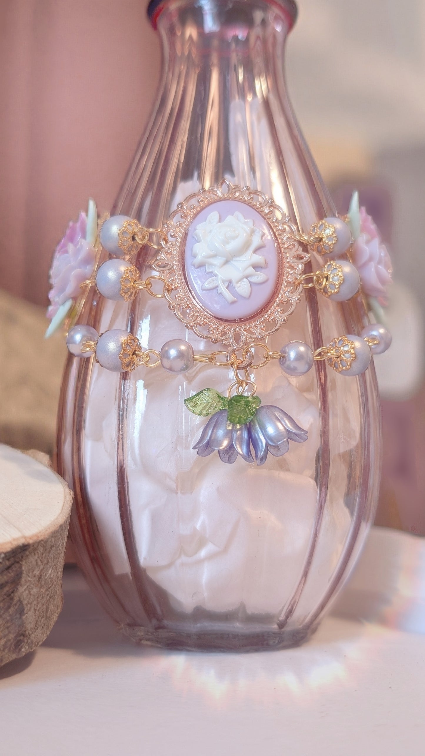 Armband "Ein Hauch von Anmut" • Gelb • Orange • Rosa • Mint • Hellblau • Lila