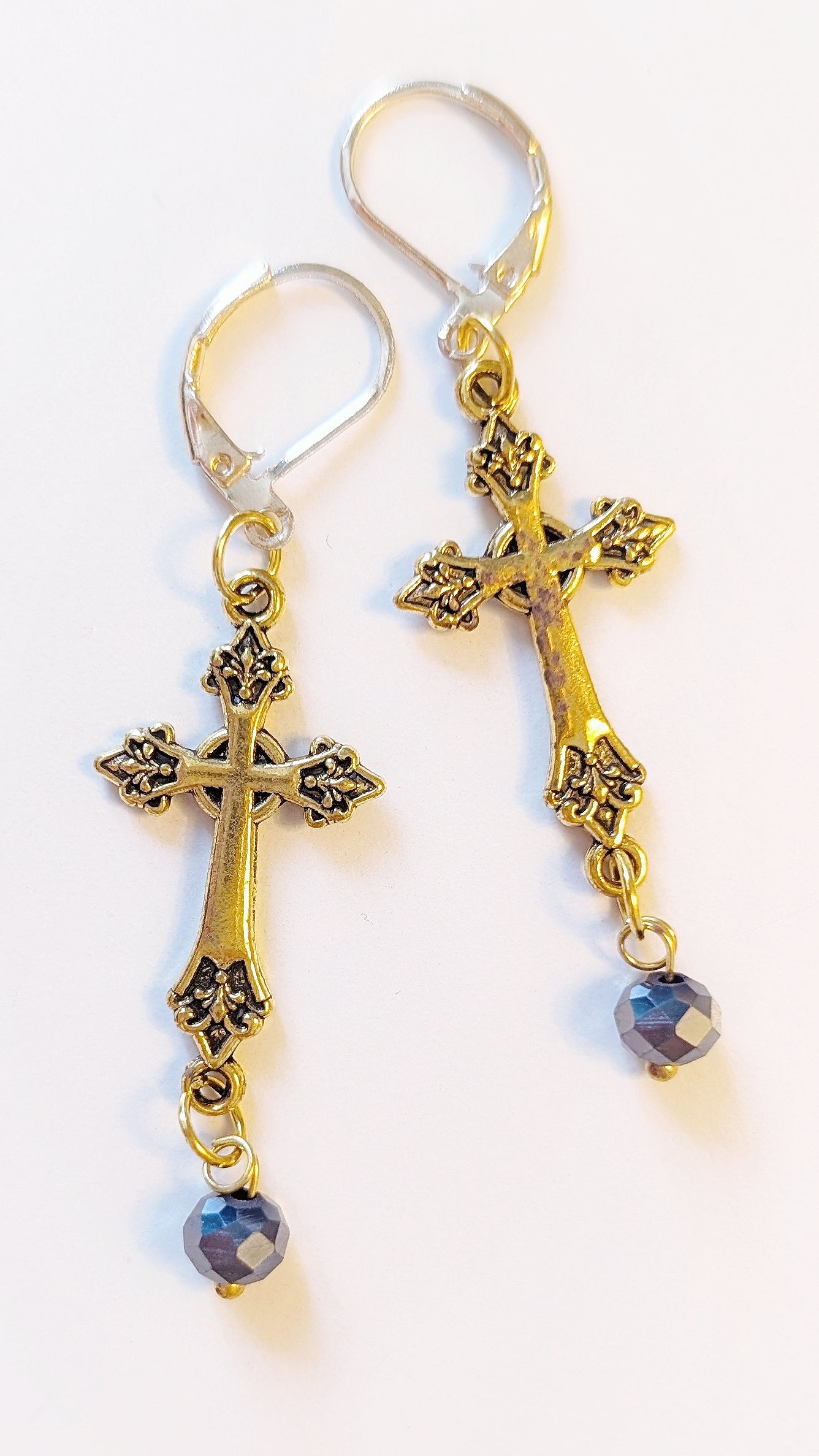 Ohrringe "Kreuz" • verschiedene Modelle