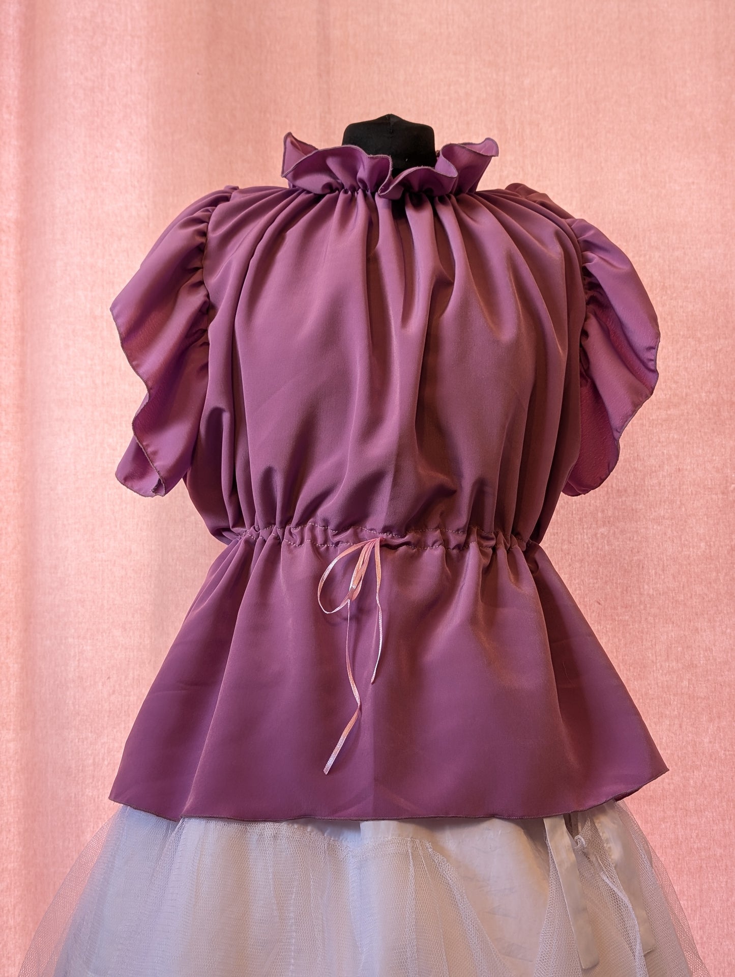 Bluse "Kurzarm" Mauve