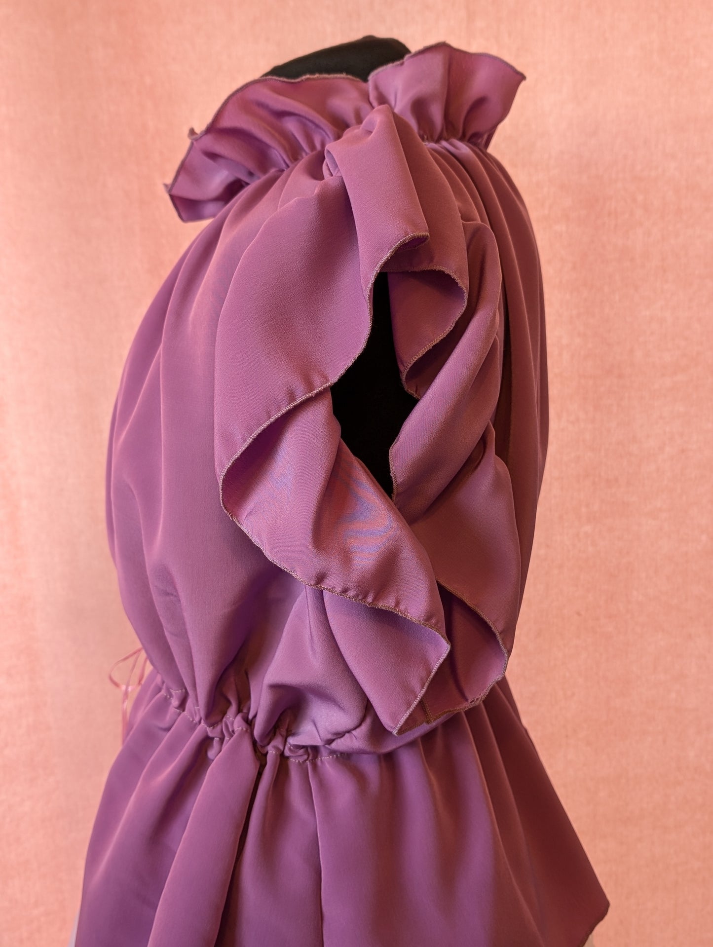 Bluse "Kurzarm" Mauve