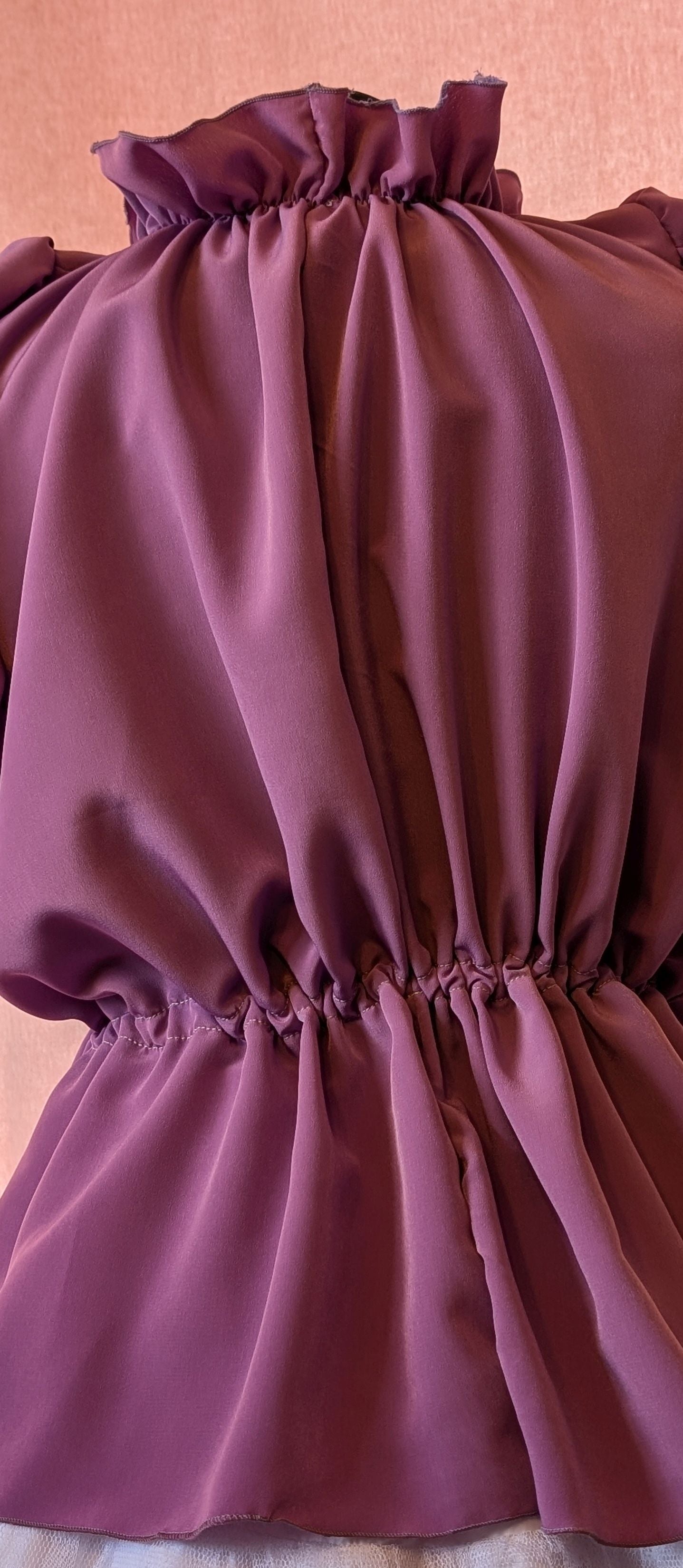 Bluse "Langarm" Mauve