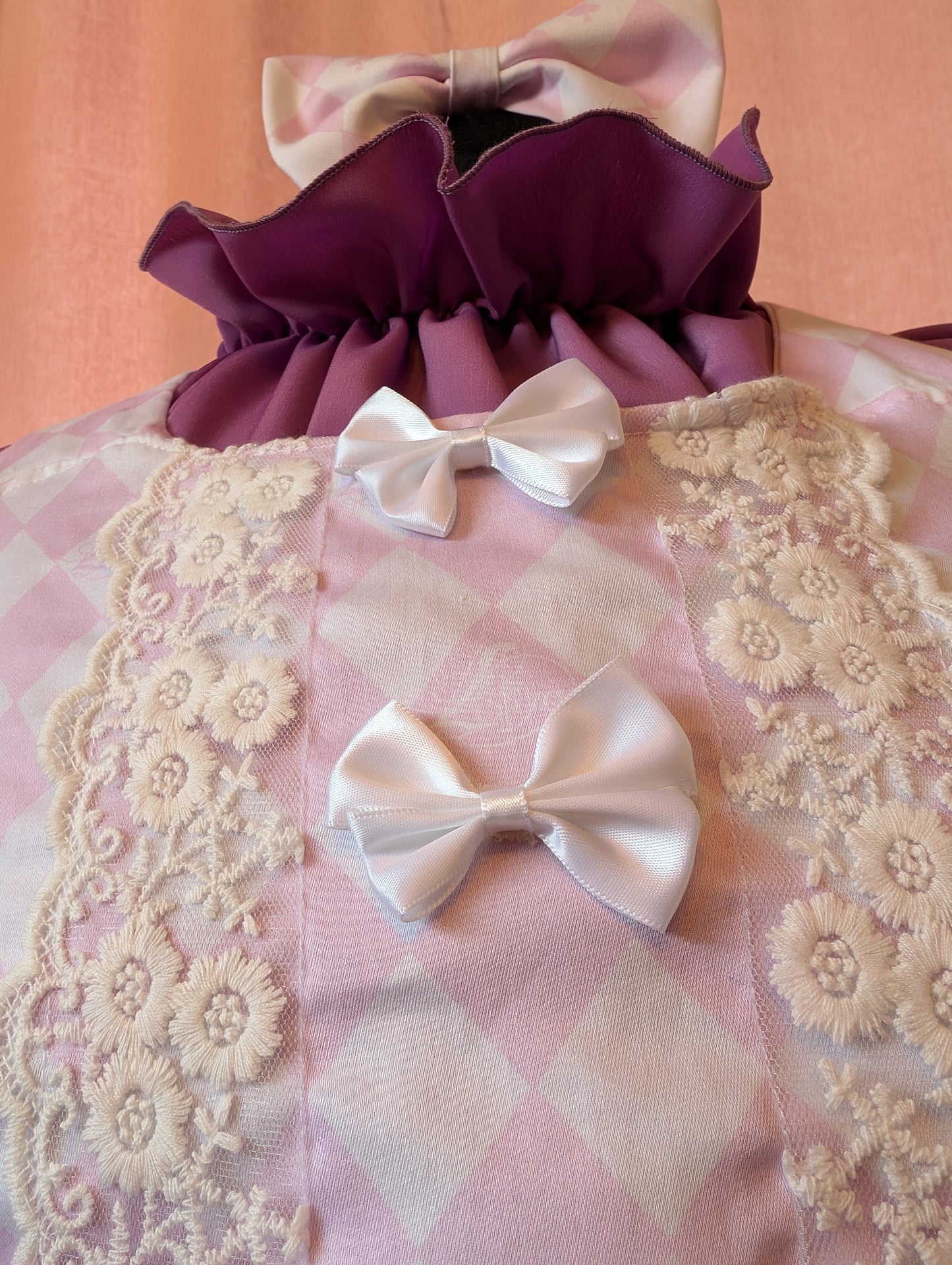 Bluse "Kurzarm" Mauve