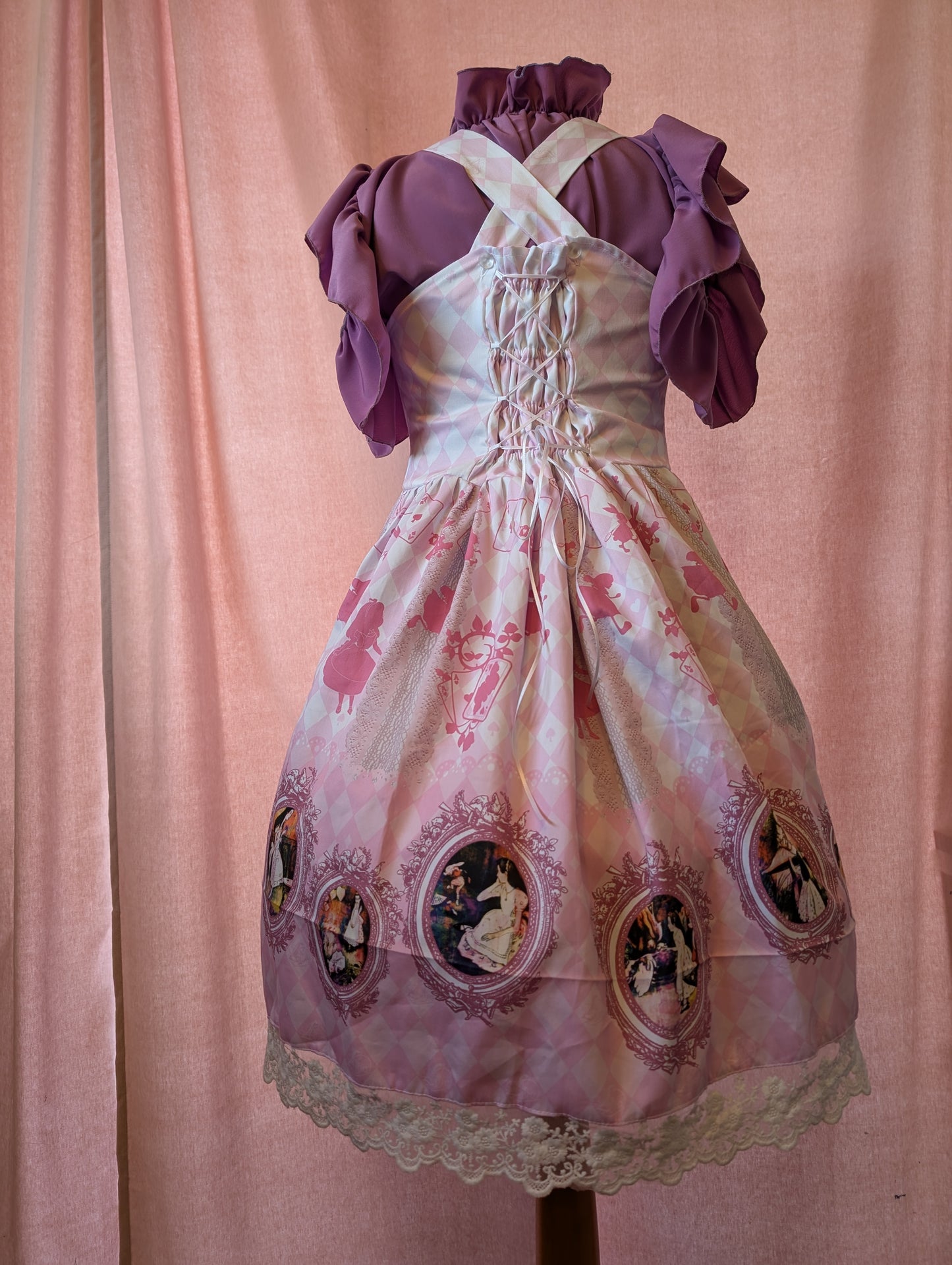 Bluse "Kurzarm" Mauve