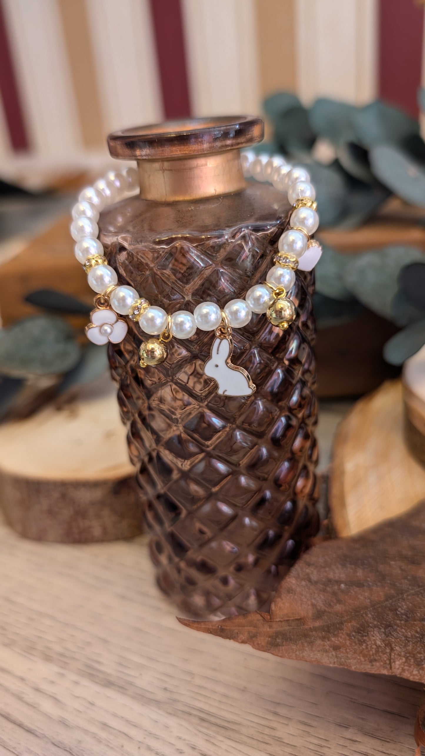 Armband "Alice in weiß"