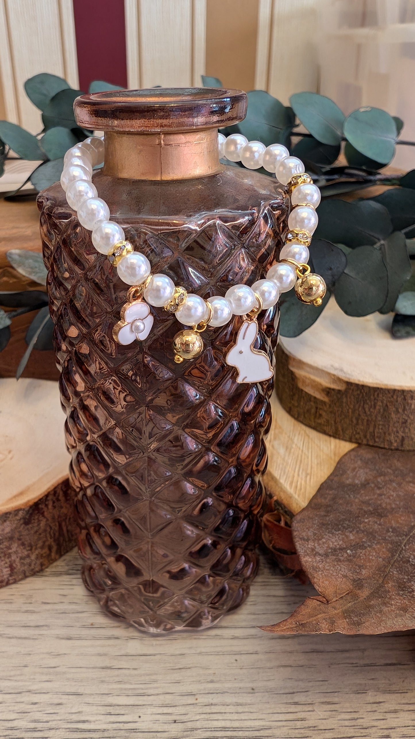 Armband "Alice in weiß"