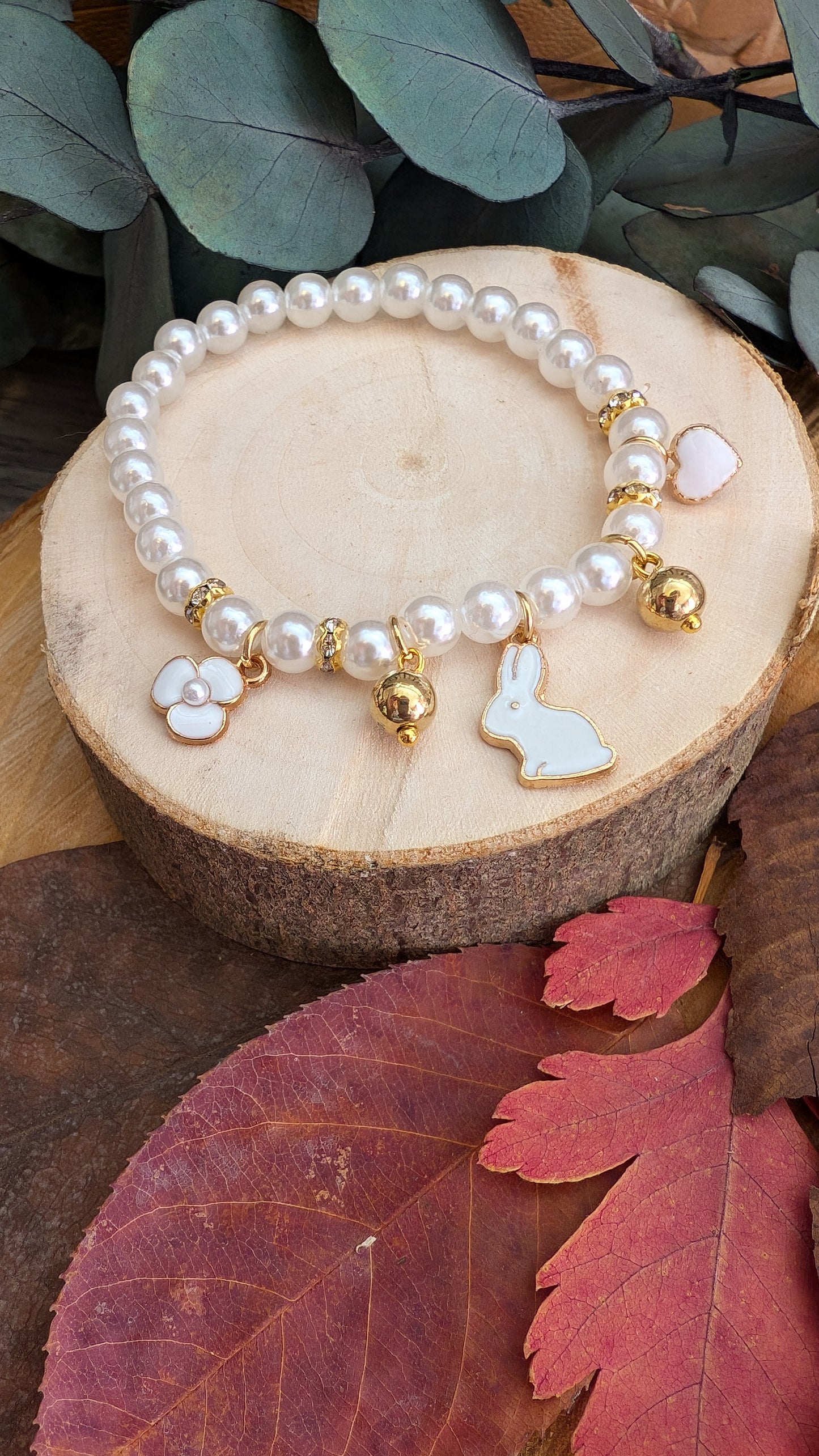 Armband "Alice in weiß"