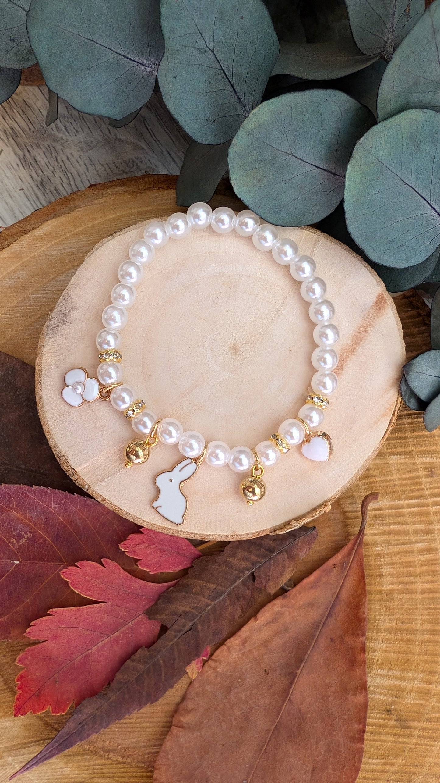 Armband "Alice in weiß"