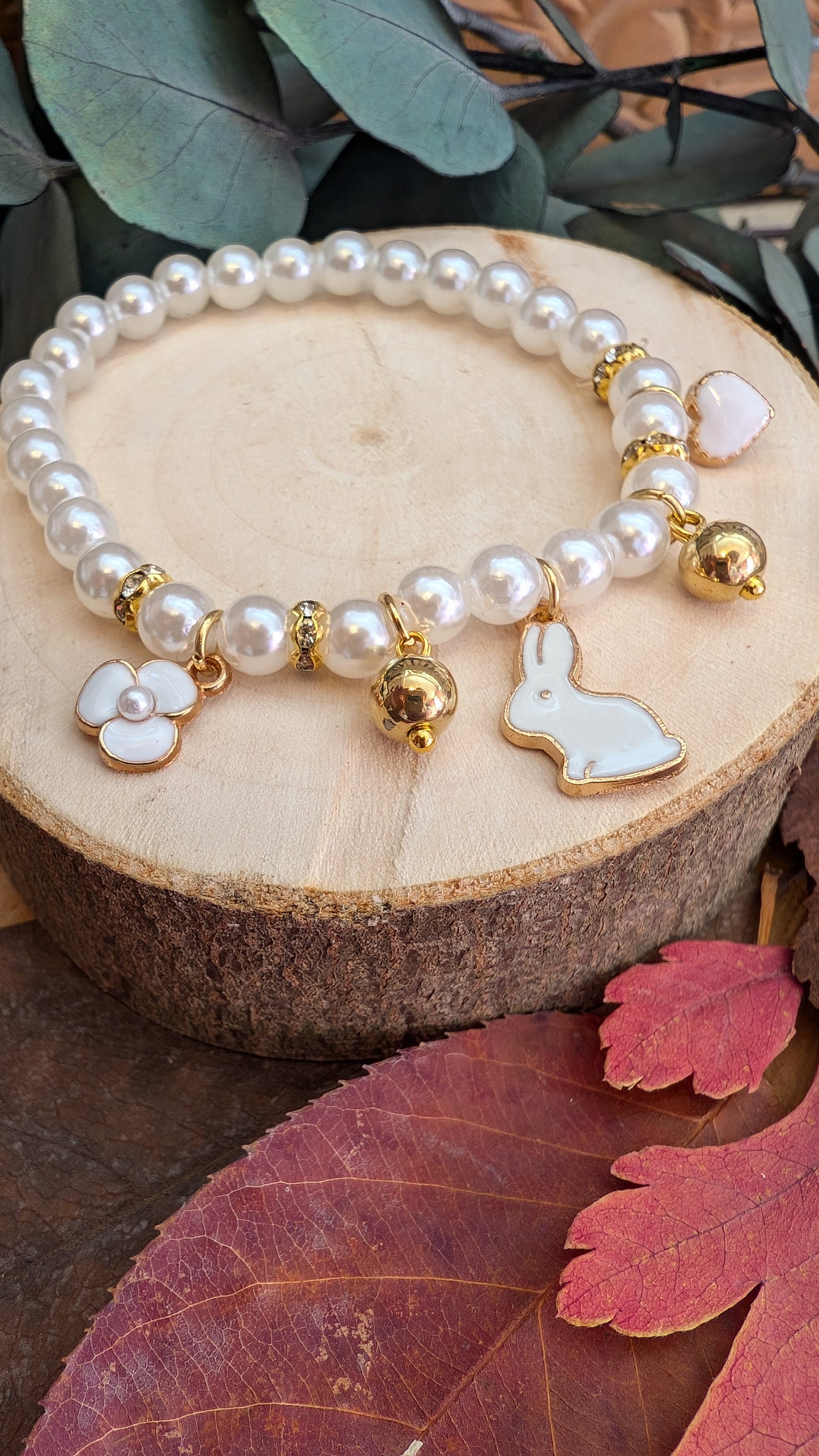 Armband "Alice in weiß"