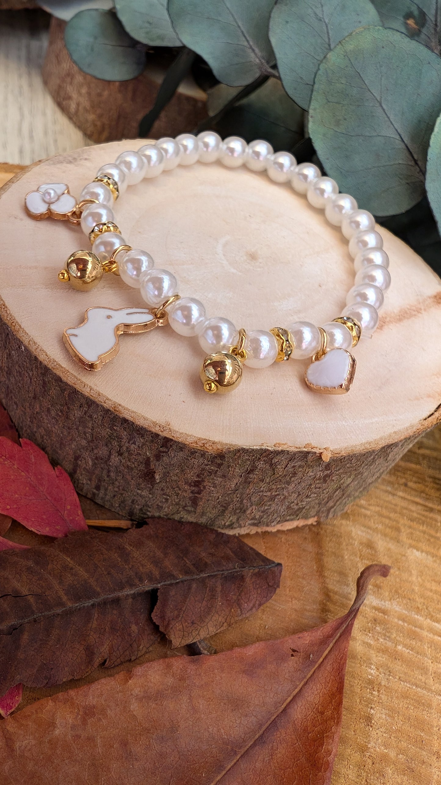 Armband "Alice in weiß"