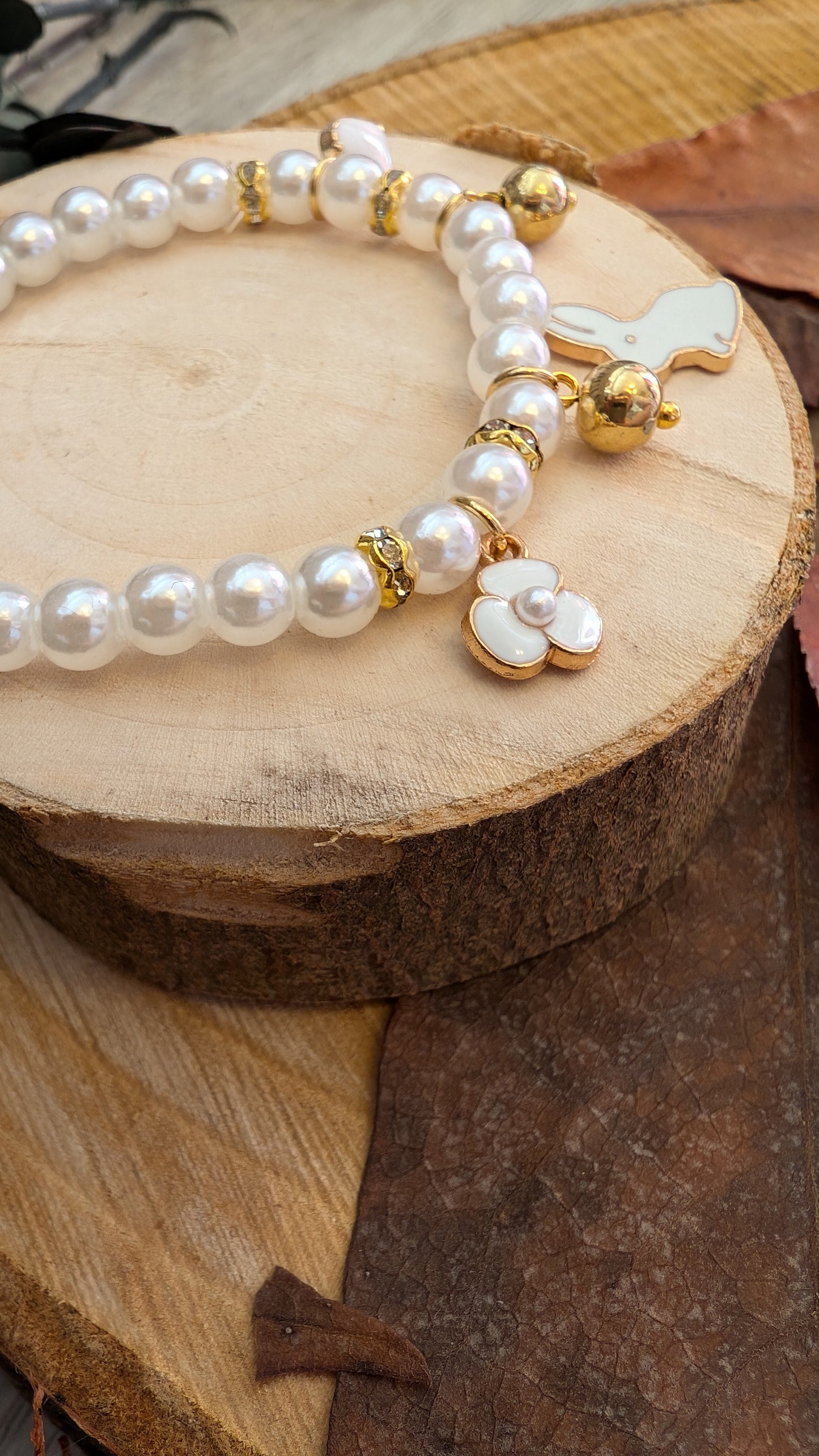 Armband "Alice in weiß"