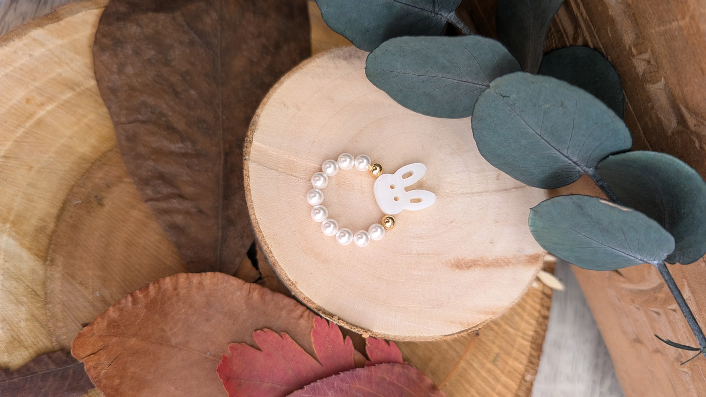 Ring "Alice in weiß"