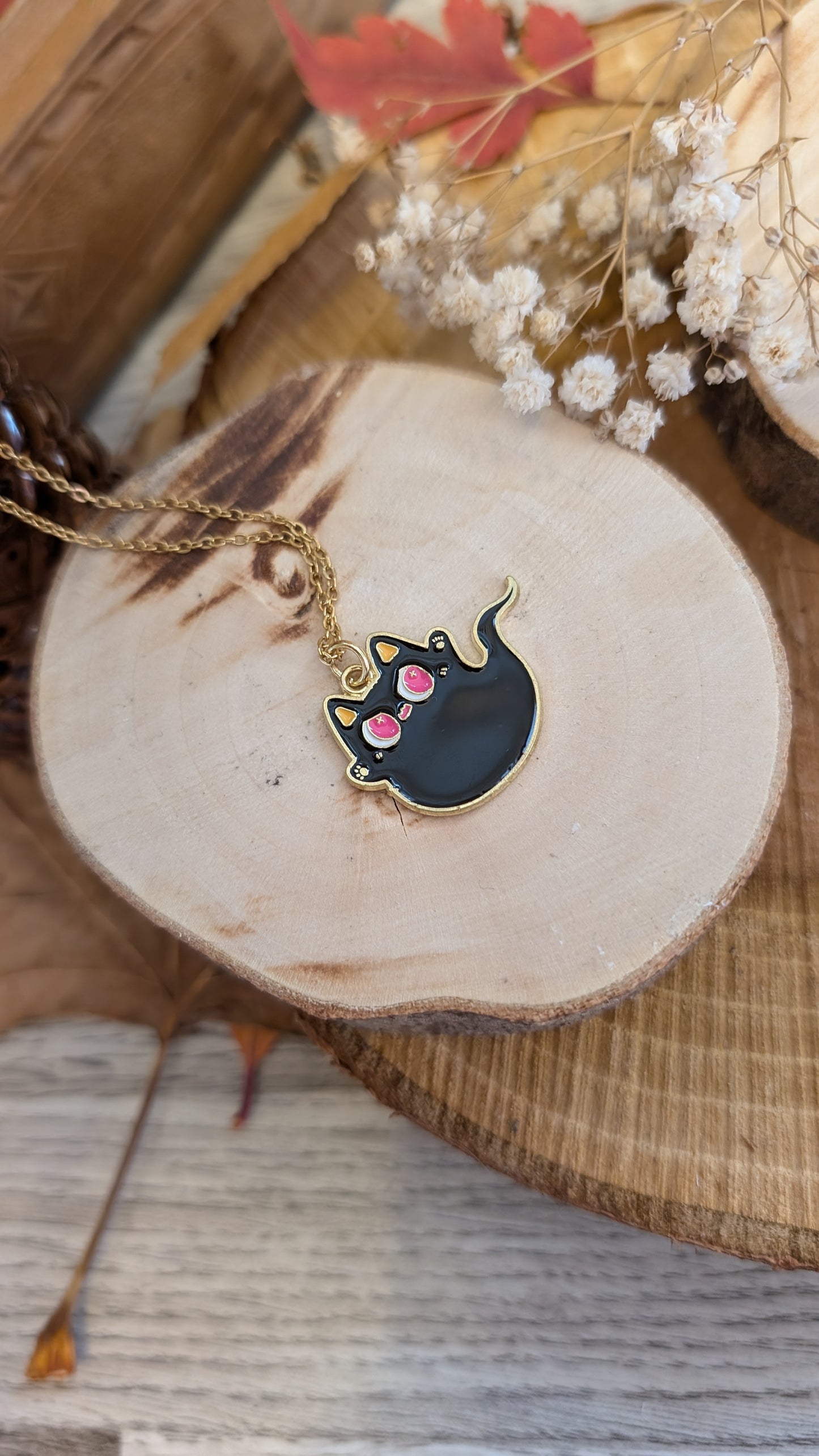 Kette "Geisterkatze"