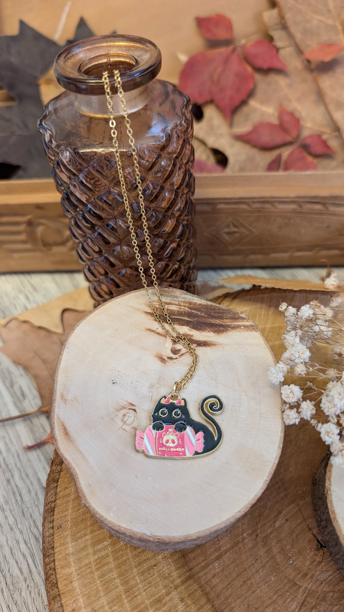 Kette "Bonbonkatze"