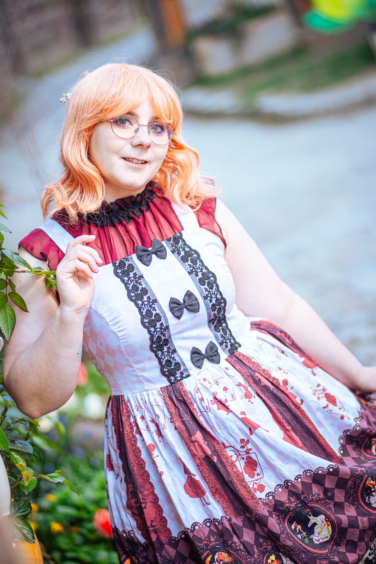 Kleid "Alice in Red"