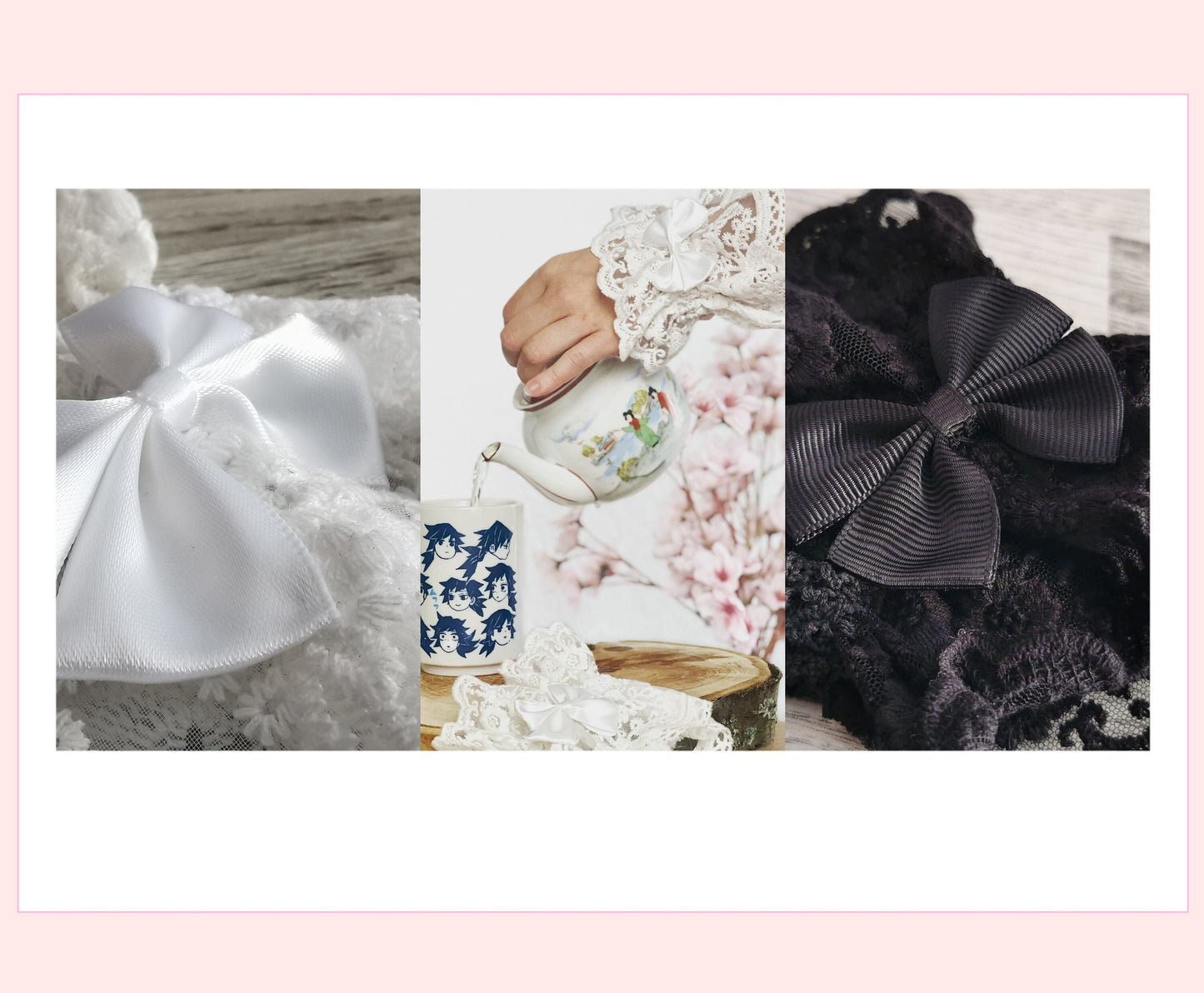 Wristcuffs • Schwarz I Weiß