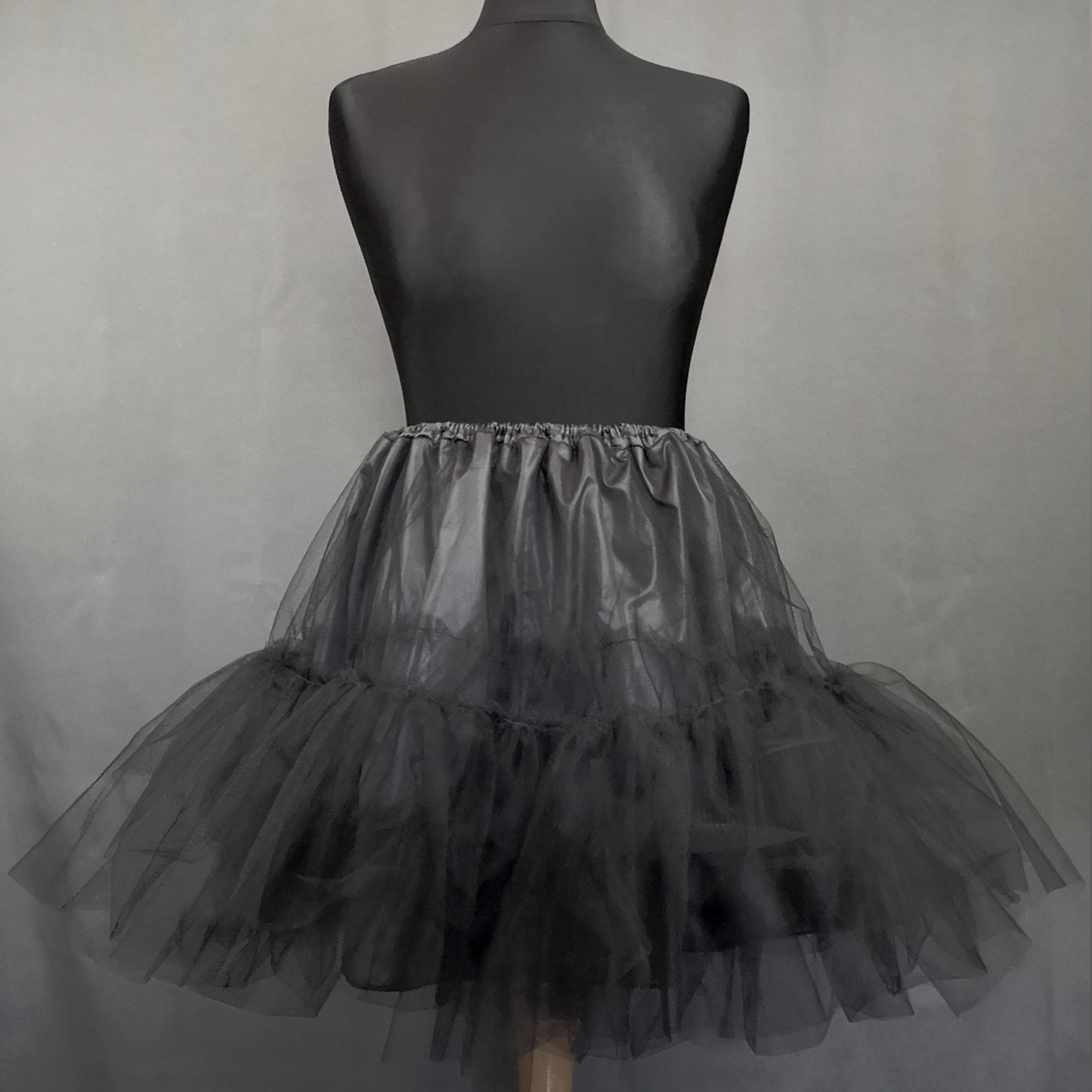 Petticoat • A-Linie I Glocke • Schwarz I Weiß