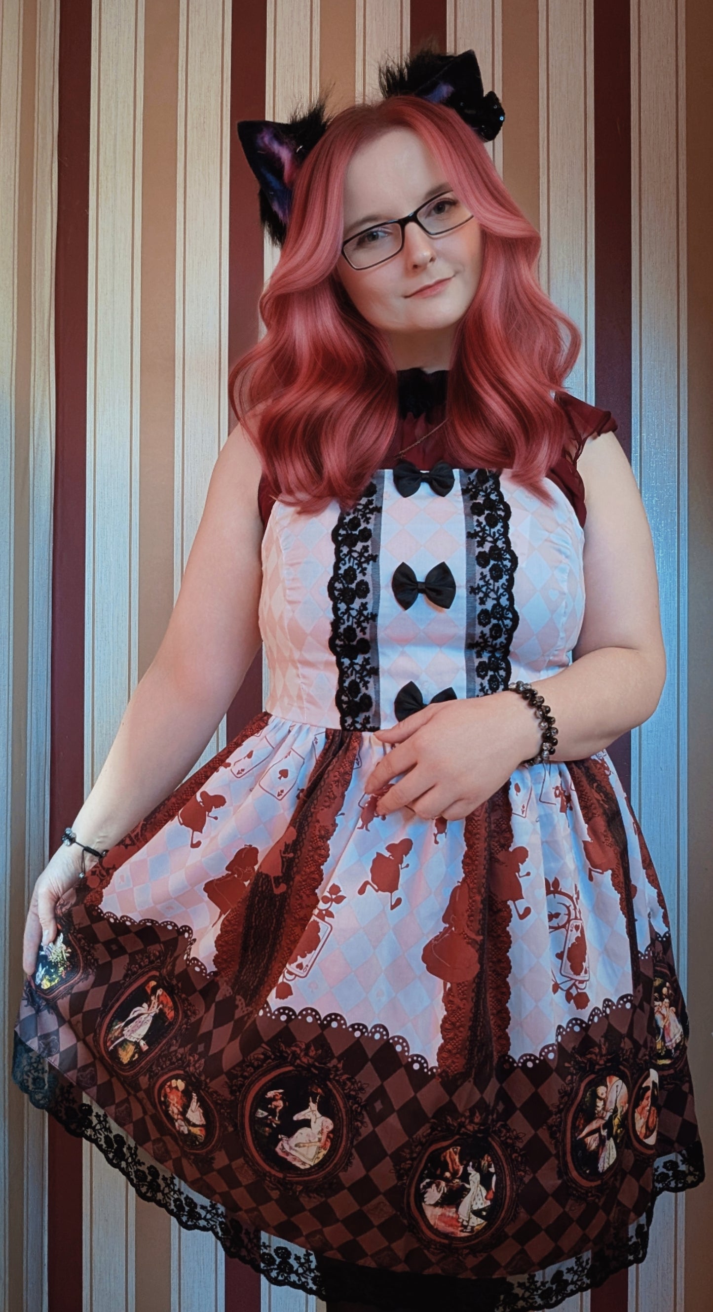 Kleid "Alice in Red"