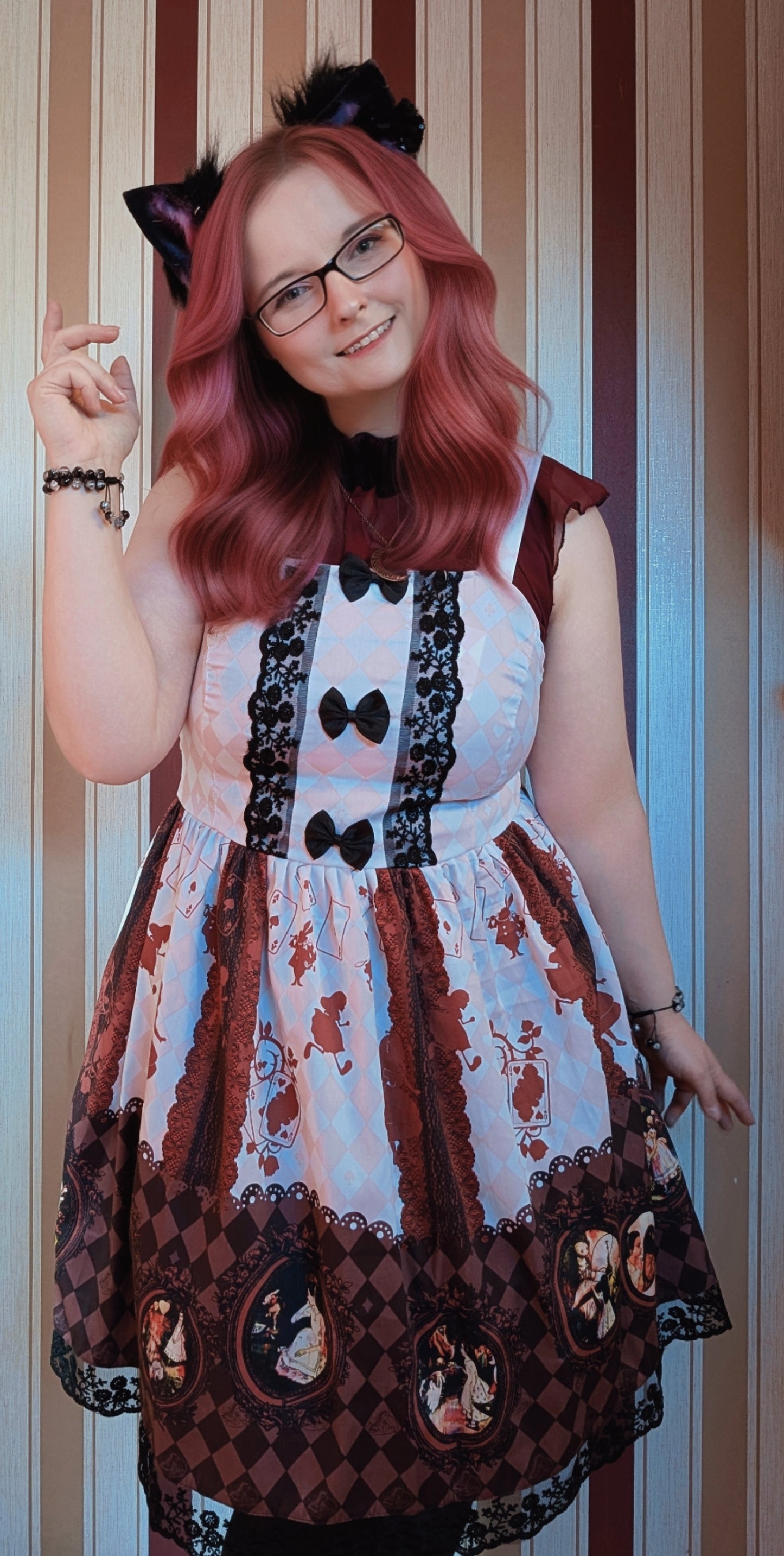 Kleid "Alice in Red"