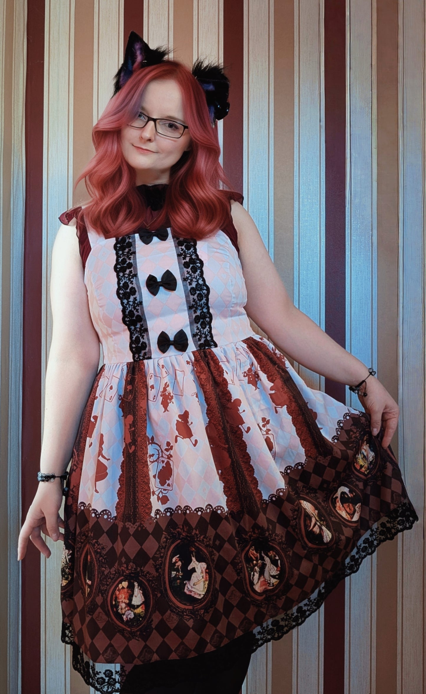 Kleid "Alice in Red"