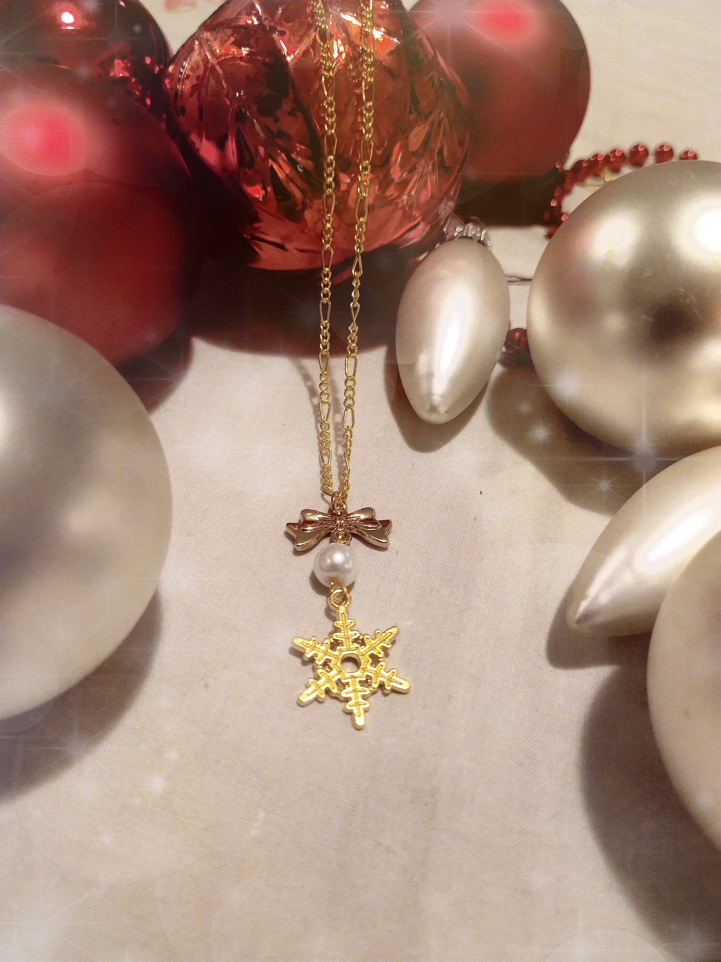 Ohrringe "Schneeflocke" • Silber I Gold