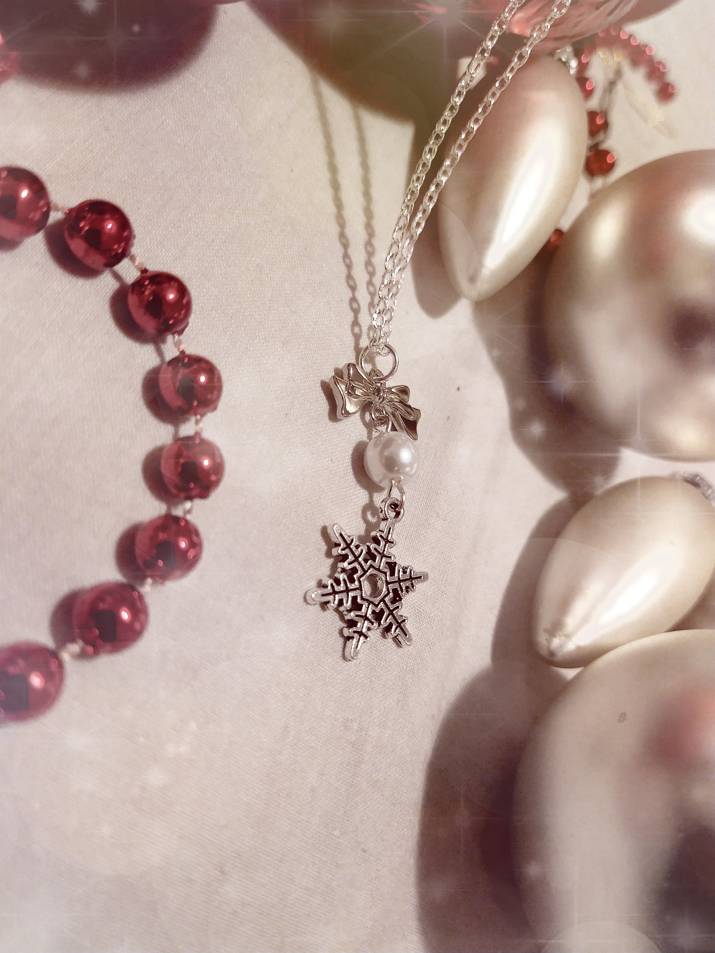 Ohrringe "Schneeflocke" • Silber I Gold