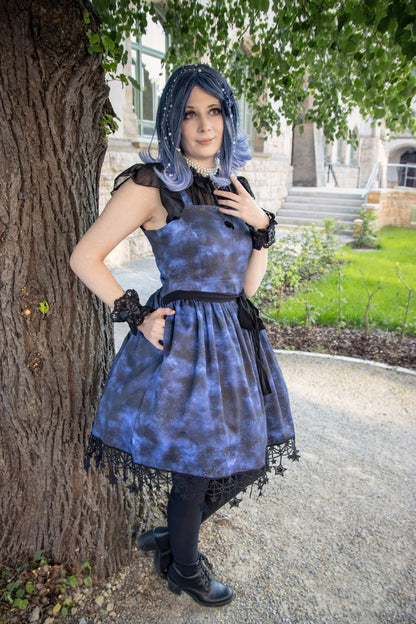 Kleid "Galaxy in Blau"