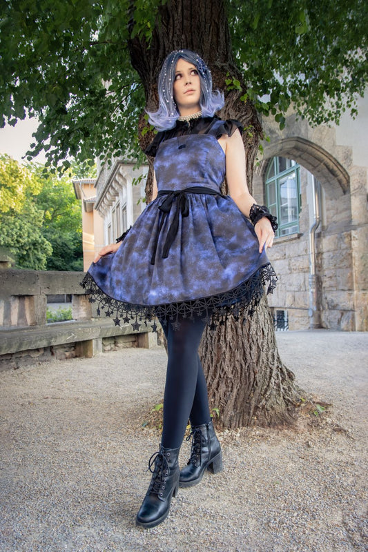 Kleid "Galaxy in Blau"