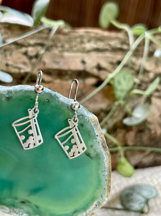 Ohrringe "Bubbletea"