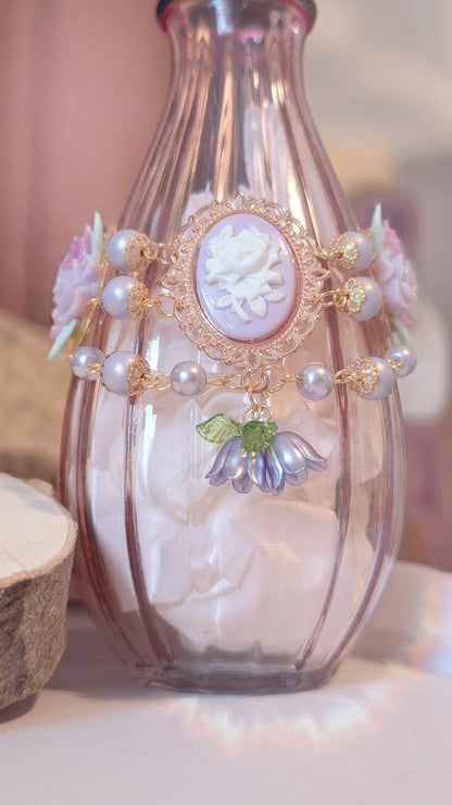 Armband "Ein Hauch von Anmut" • Gelb • Orange • Rosa • Mint • Hellblau • Lila