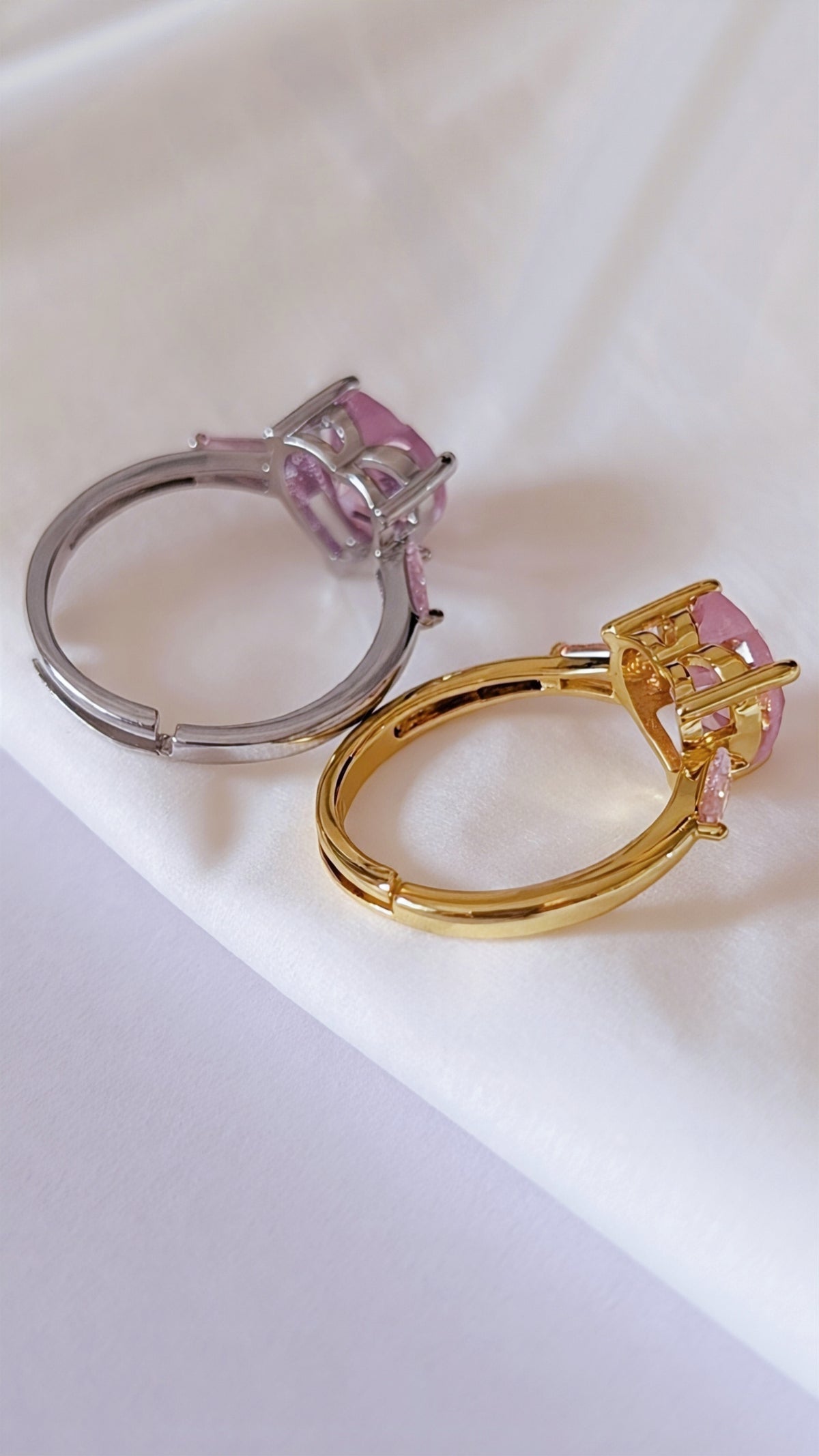 Ring "Aurora" • Größenverstellbar • Gold I Silber