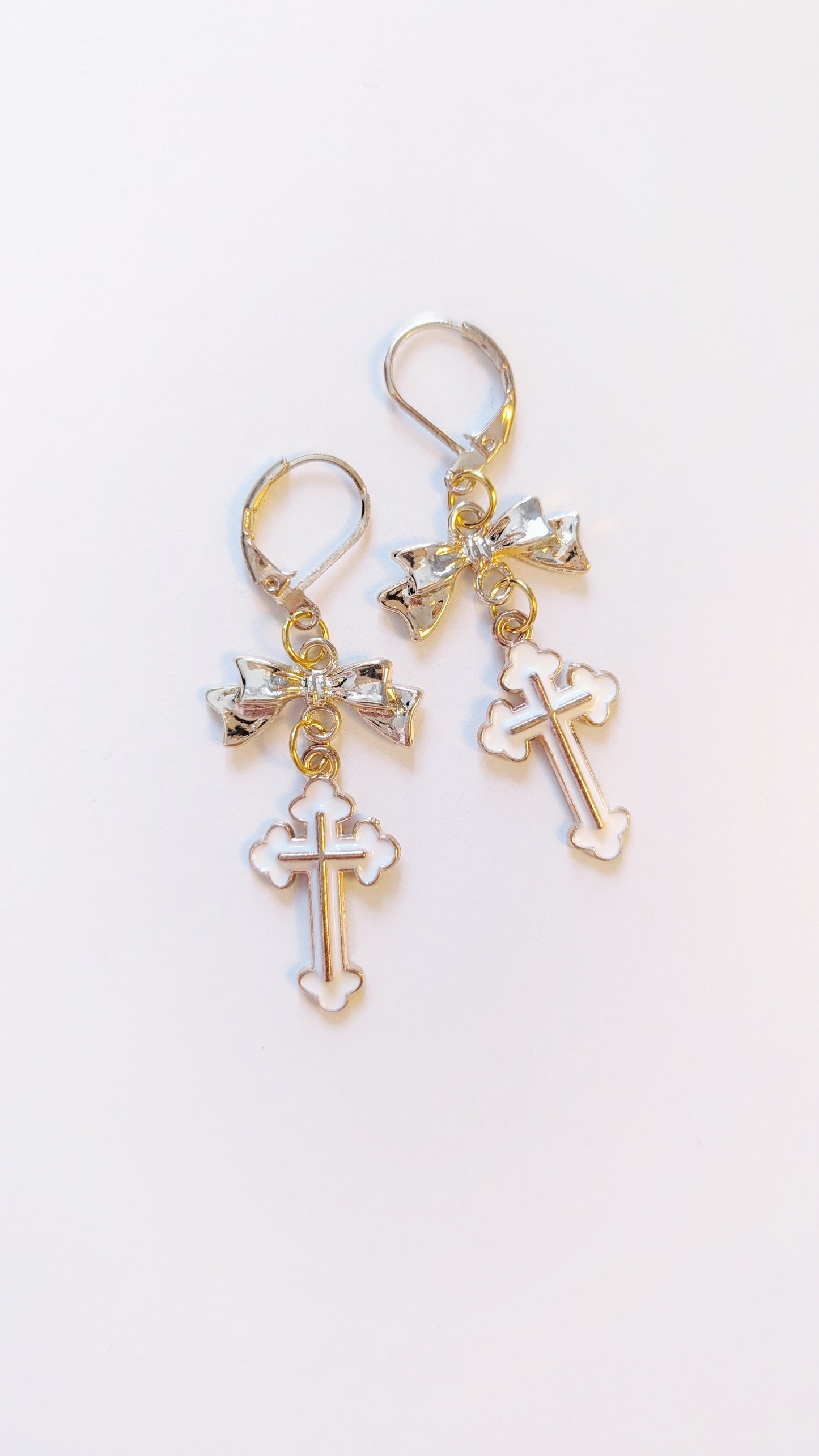 Ohrringe "Kreuz" • verschiedene Modelle