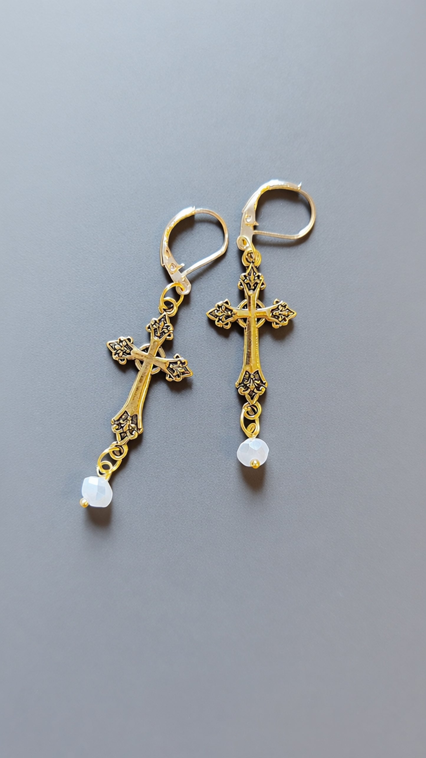 Ohrringe "Kreuz" • verschiedene Modelle
