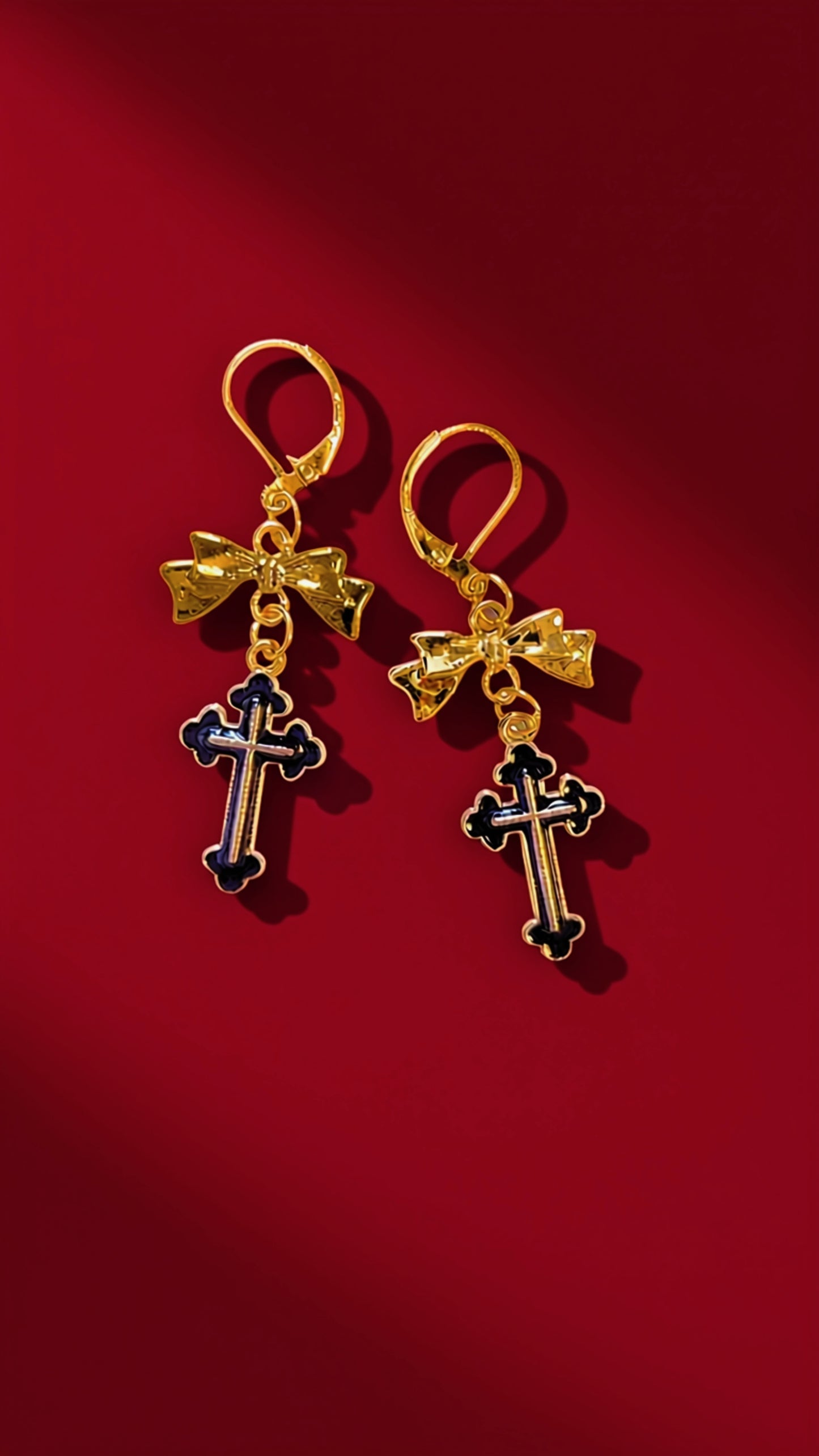 Ohrringe "Kreuz" • verschiedene Modelle