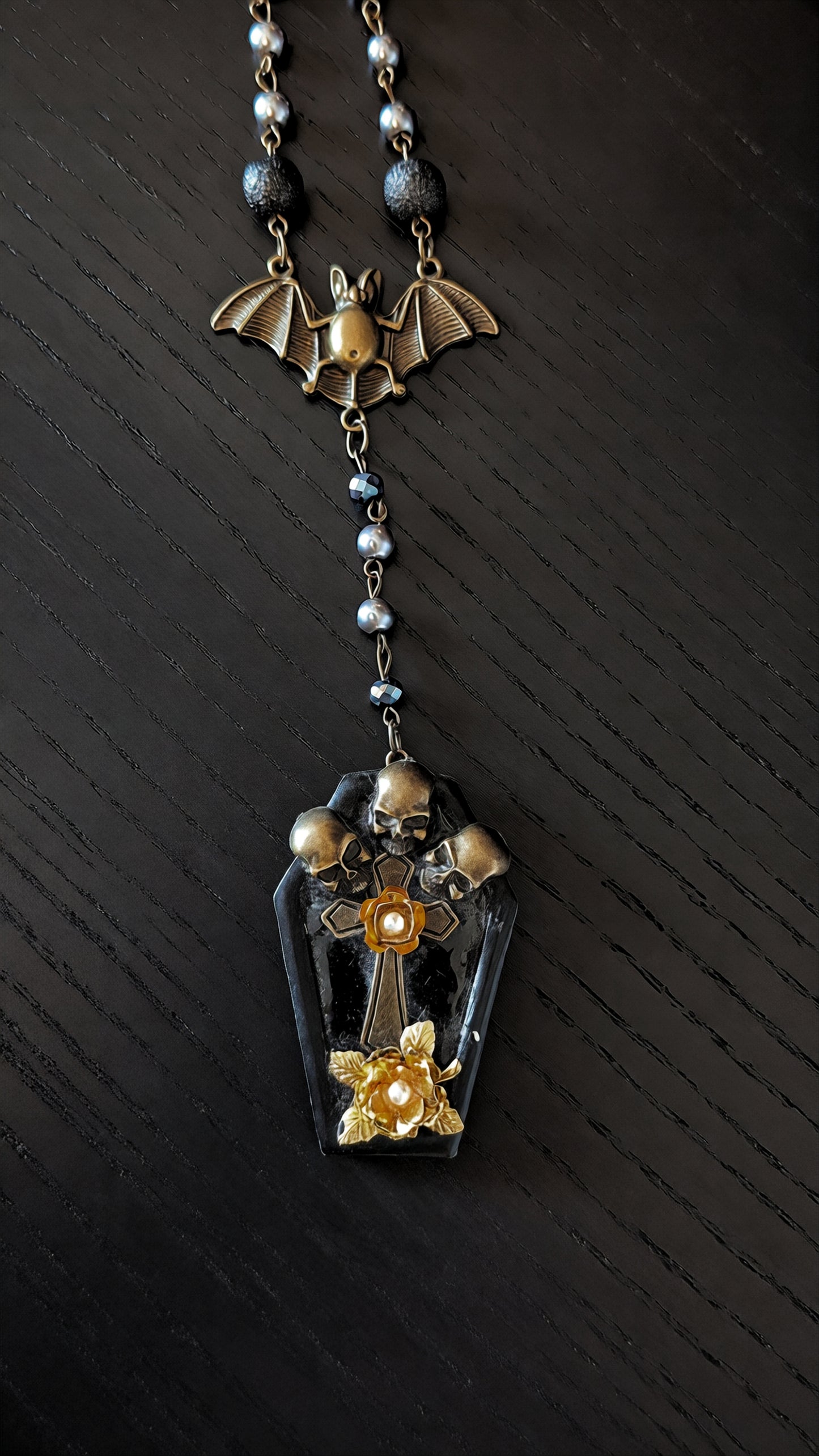 Kette "Stille der Nacht" • Goldfarben • Silberfarben • Bronzefarben
