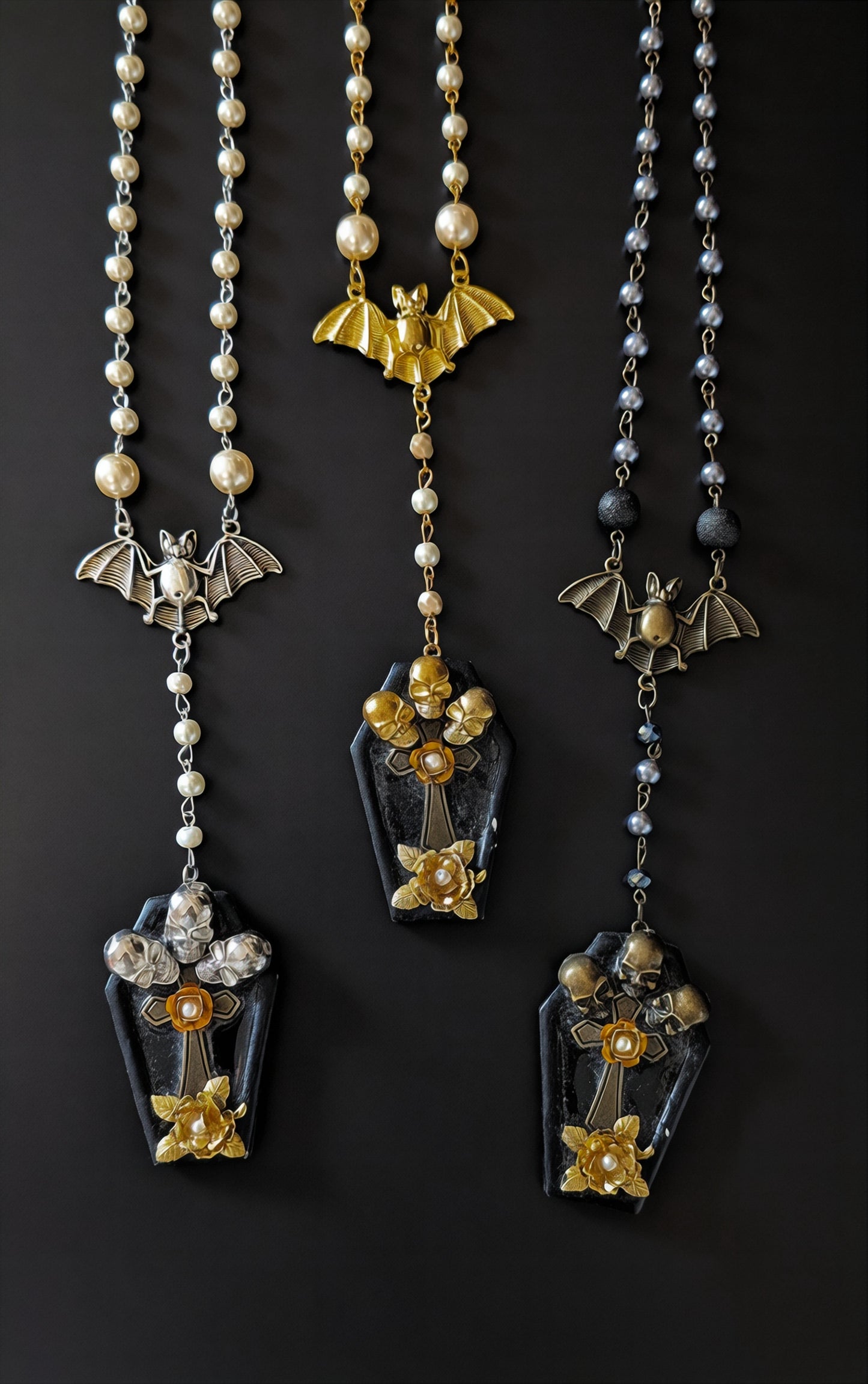 Kette "Stille der Nacht" • Goldfarben • Silberfarben • Bronzefarben