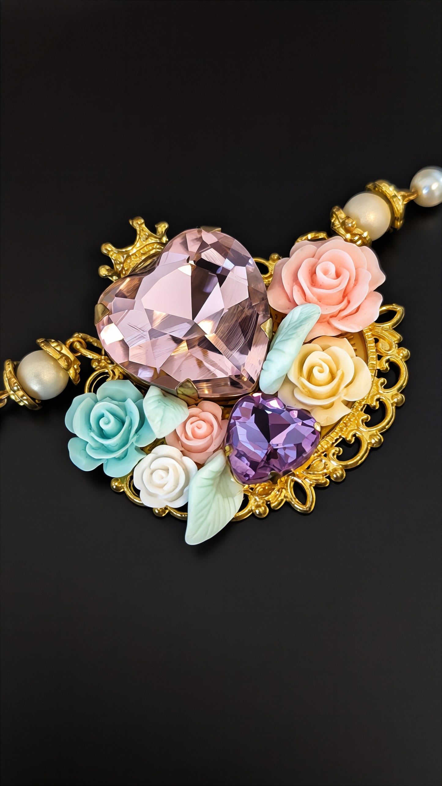 Collier "Rosenkönigin"