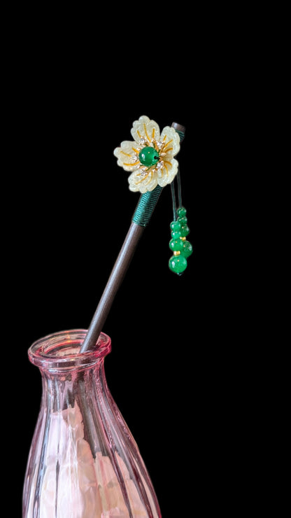 Haarstab "Grüner Zweig"