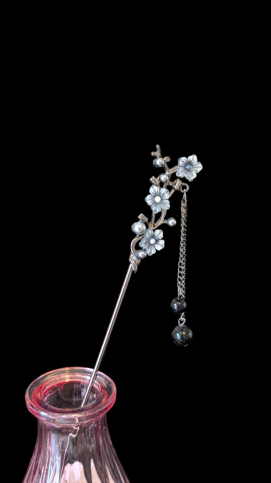 Hairpin "Blossom Dream" • Black