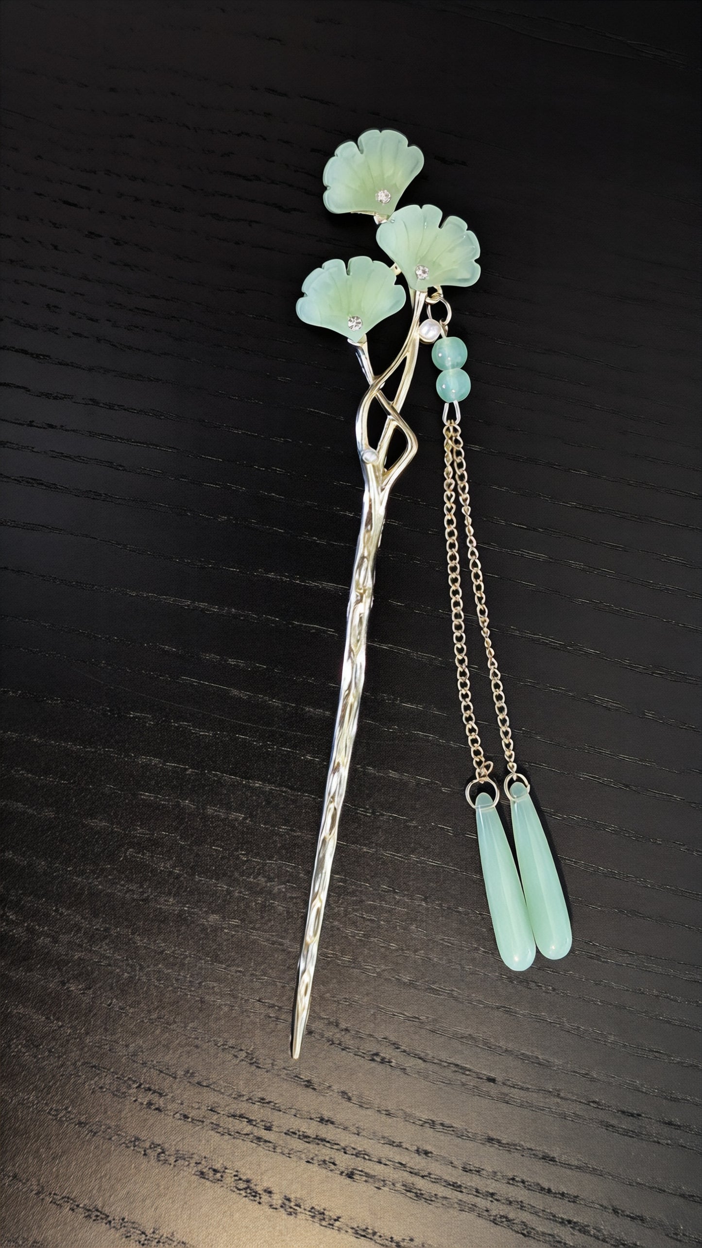 Haarpin "Gingko"