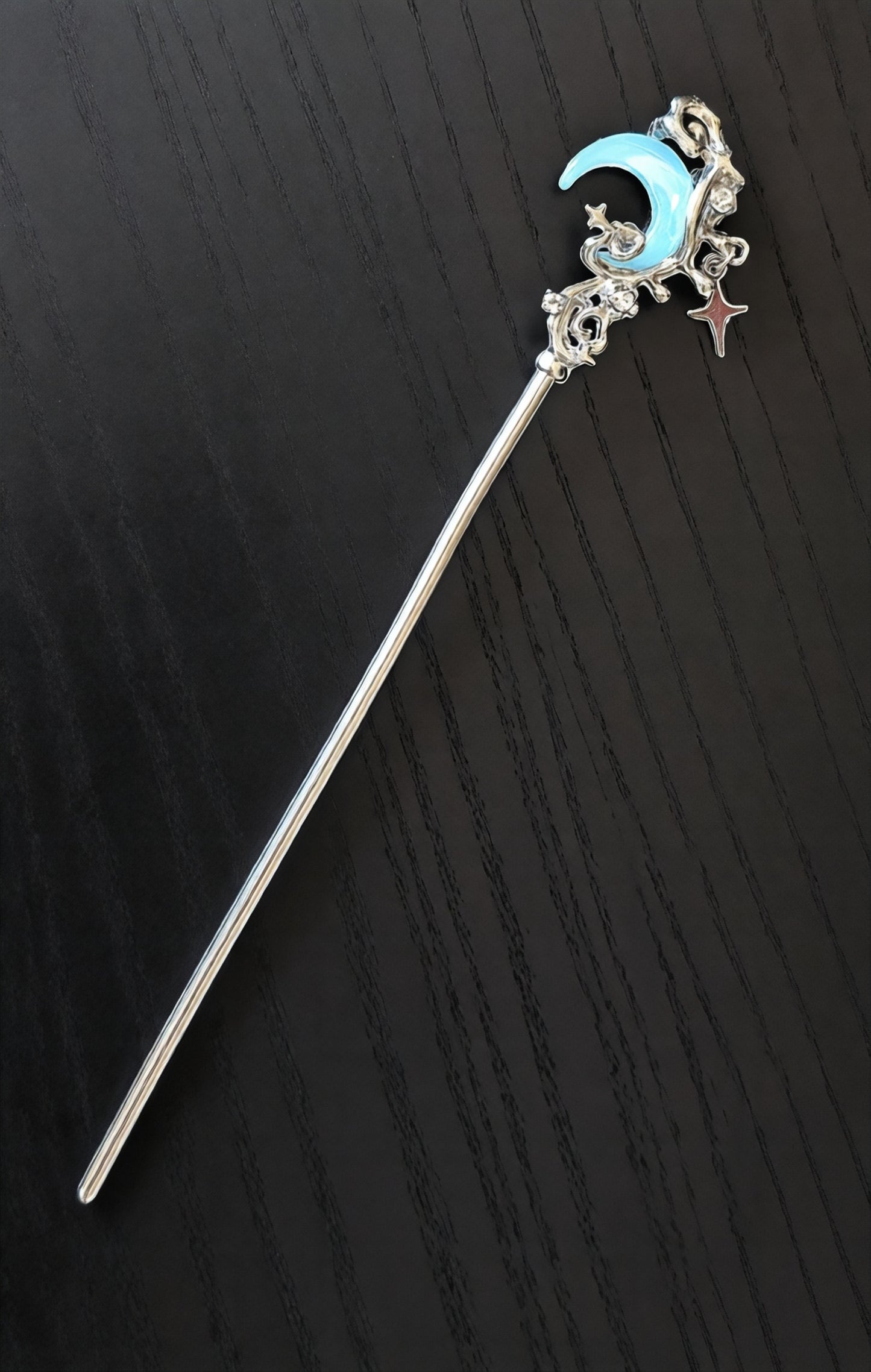 Haarpin "Silbermond"