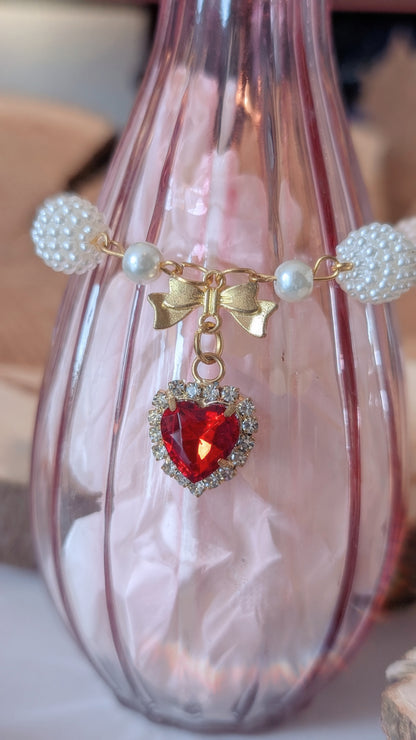 Armband "Für immer" • Rot  • Weiß  • Rosa  • Lila  • Blau  • Hellblau  • Schwarz • Grün