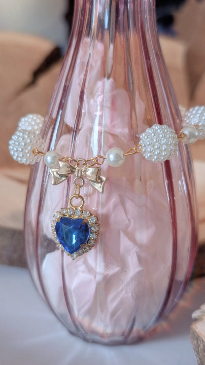 Armband "Für immer" • Rot  • Weiß  • Rosa  • Lila  • Blau  • Hellblau  • Schwarz • Grün