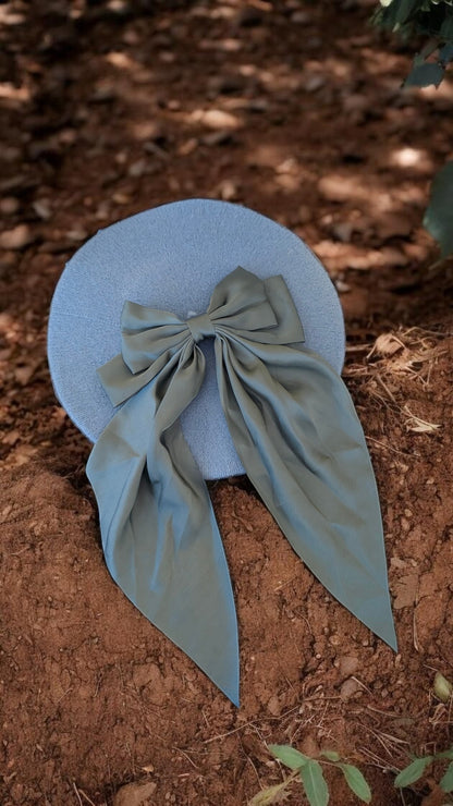 Barett "Schleifentraum" Blau