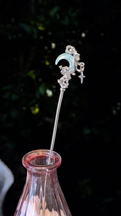 Haarpin "Silbermond"