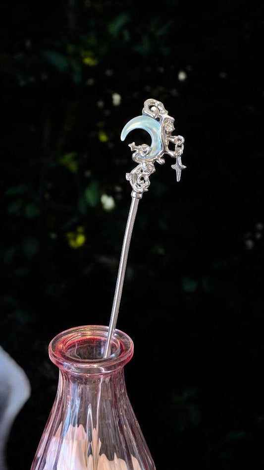 Hairpin "Silver Moon"