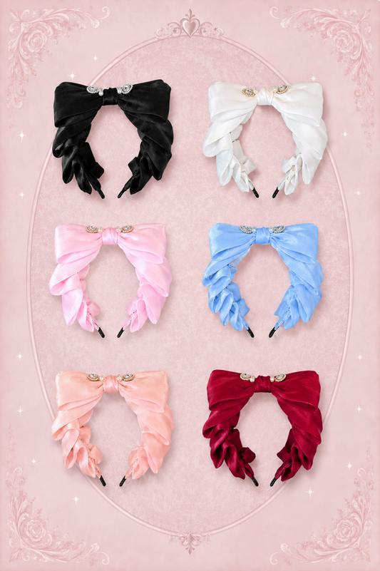 Headband "Bows" • various colours