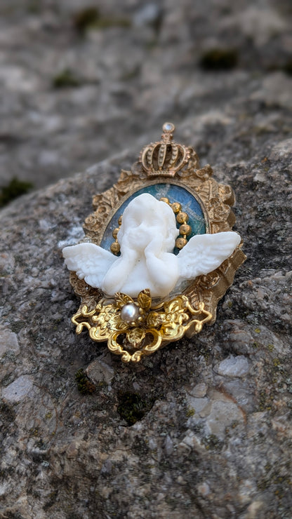 Brosche "kleiner Engel"