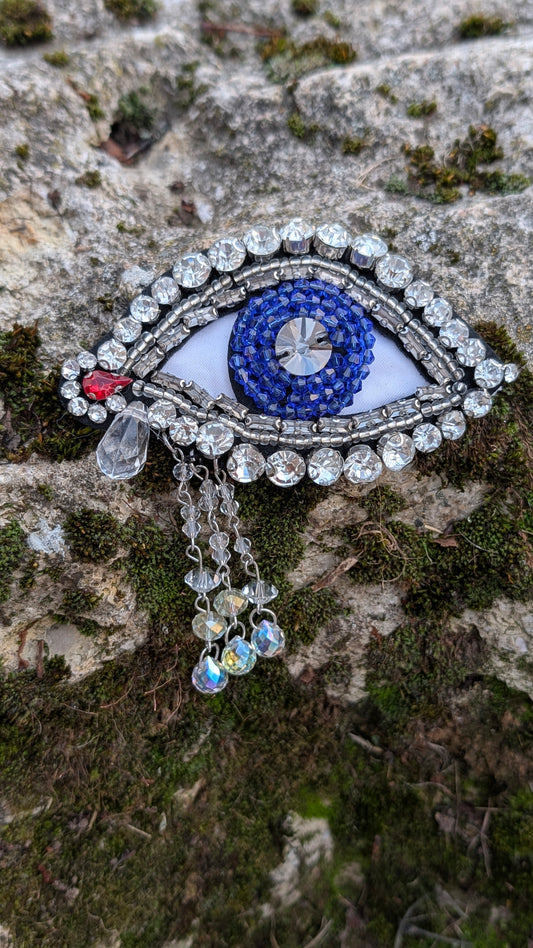 Brosche "Tränenmeer"