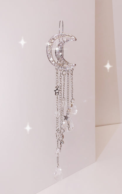 Spange "Mondregen" Silber